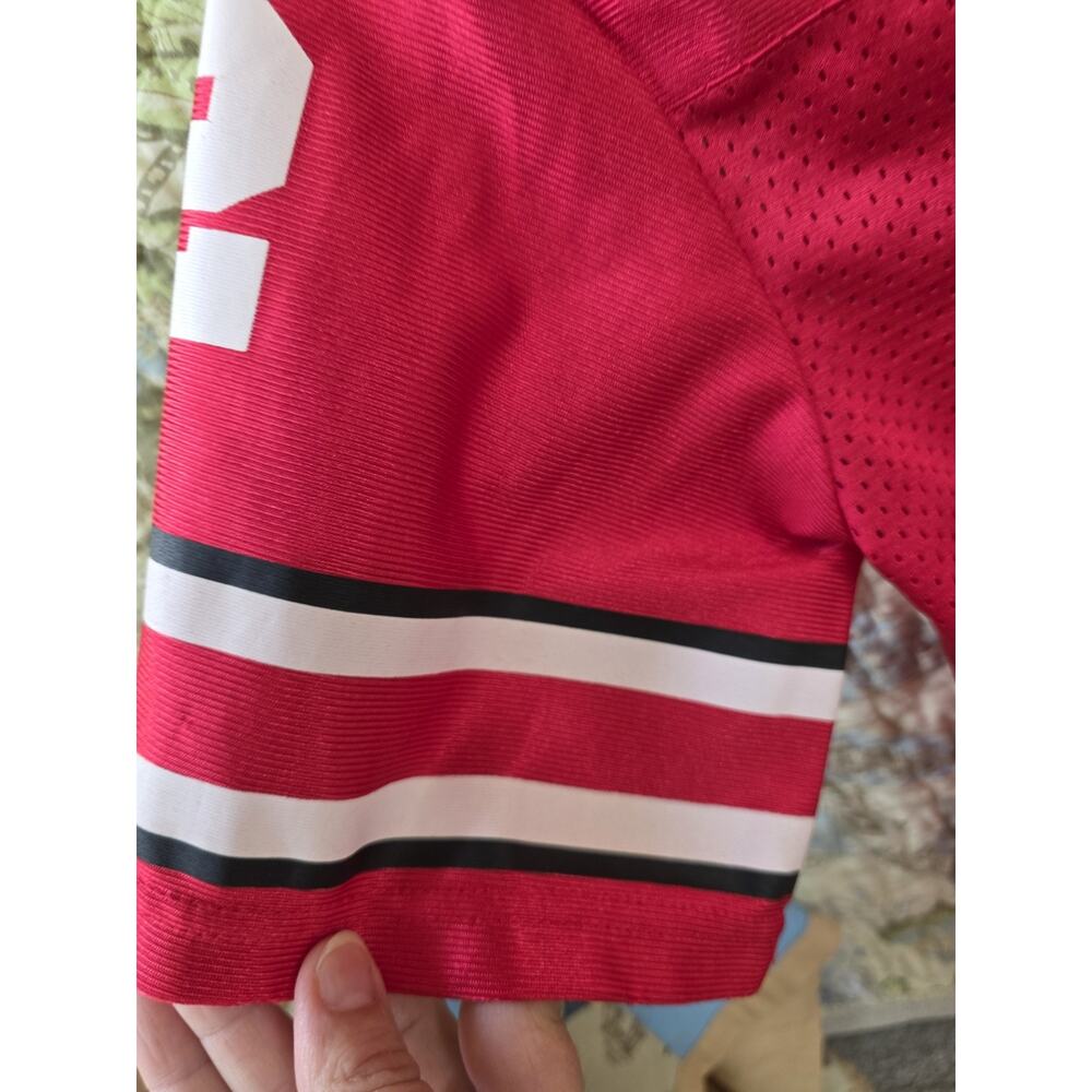 Ohio State Buckeyes Nike Kids Small SZ 8 Football Jersey #2 Red College - Picture 9 of 14